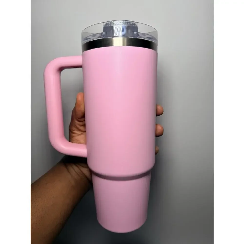 Stanley X Starbucks Taiwan Valentine SWEET PINK 30oz Protour Flipstraw Tumbler - Picture 4 of 6